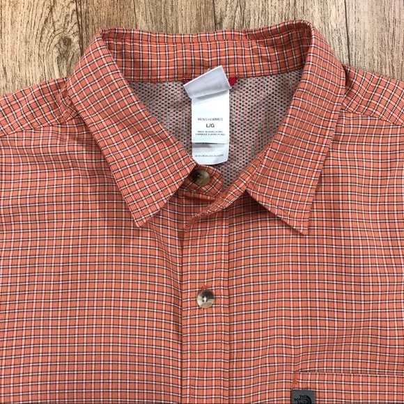 The North Face Other - North Face Plaid Button Front Shirt Sz Large